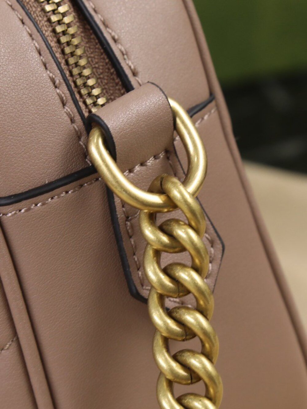 GUCCI Marmont Matelasse Shoulder Bag Dusty Pink - Picture 6 of 8